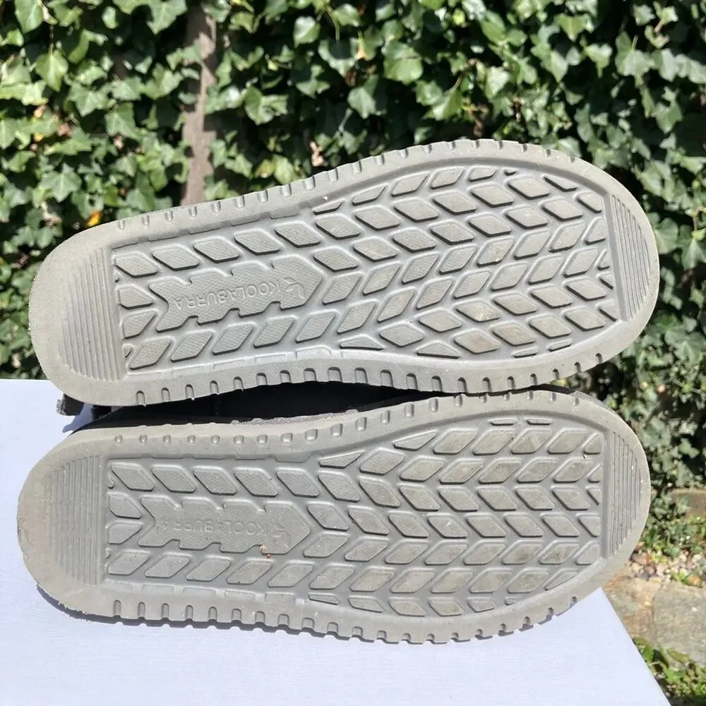 Koolaburra by Ugg kids Andrah short boot gray warm winter suede‎ sheepskin